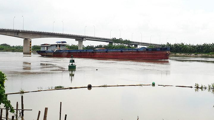 Cầu Chanh bắc qua ngã ba sông Tranh. Ảnh: THÀNH VẠN