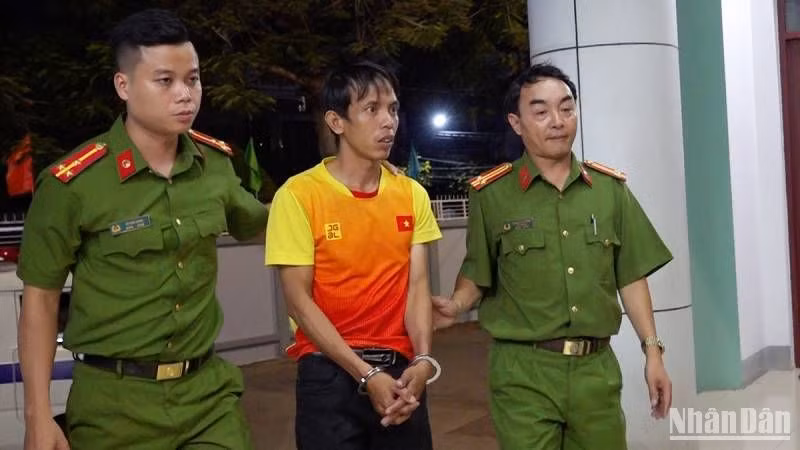 Lê Văn Trường thú nhận hành vi đánh cháu K. dẫn đến tử vong.