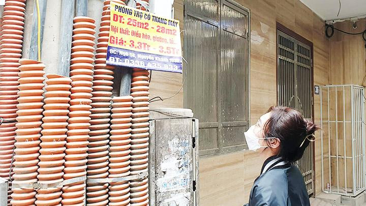 Giá phòng trọ đang ở mức cao. Ảnh: NAM HẢI