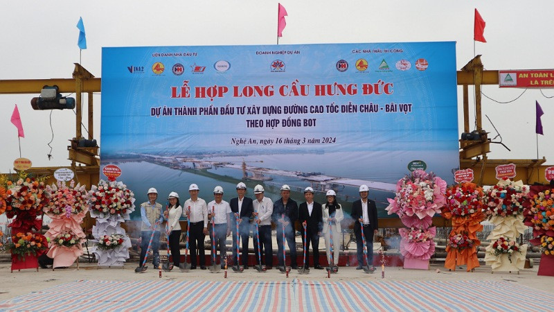 Việc hợp long cầu Hưng Đức có ý nghĩa rất quan trọng, góp phần đẩy nhanh tiến độ thi công hoàn thành cầu Hưng Đức nói riêng và toàn dự án.