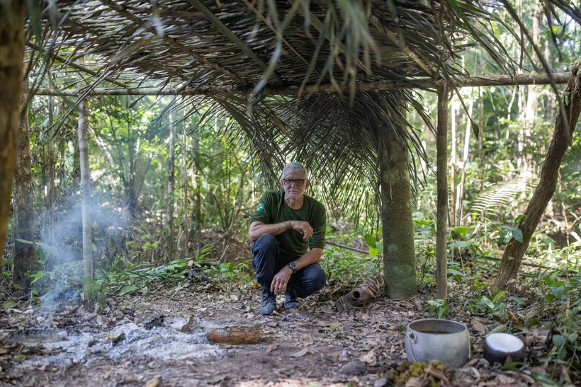 Jair Candor, nhà thám hiểm 63 tuổi người Brazil.