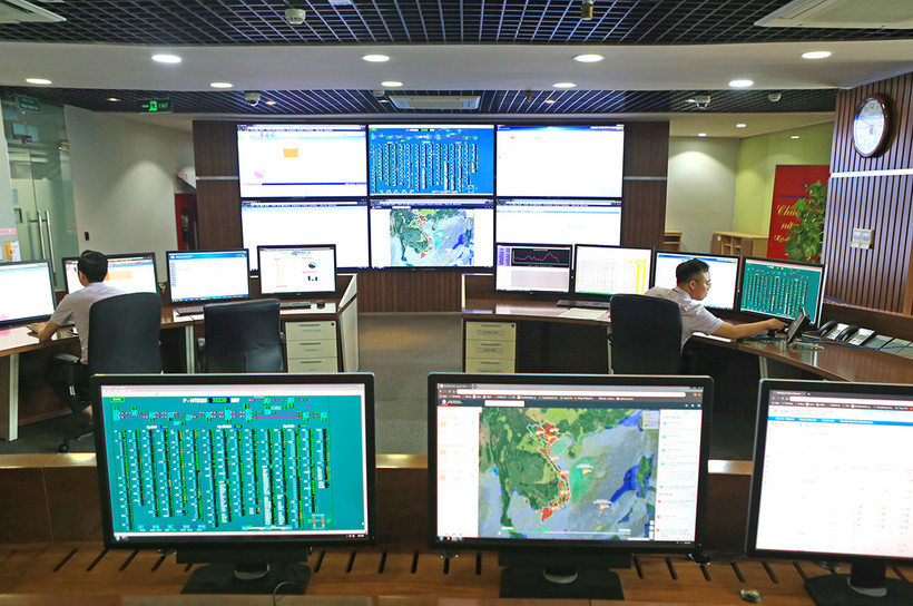 Dự kiến đề án chuyển Trung tâm Điều độ hệ thống điện quốc gia (A0) về Bộ Công thương được trình Thủ tướng Chính phủ trong tháng 8. Trong ảnh: Phòng Thị trường điện thuộc A0. Ảnh: Ngọc Hà