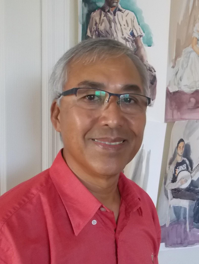 Họa sĩ Vincent Monluc.