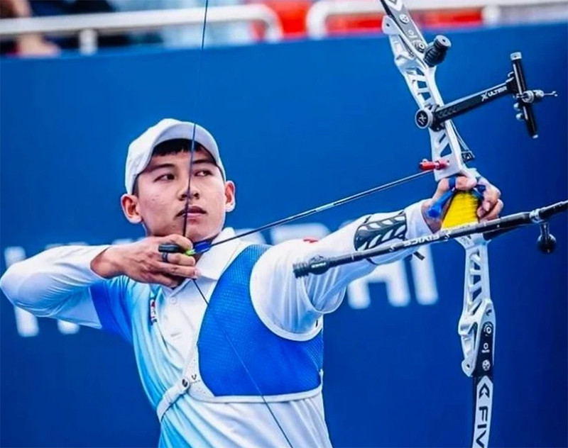Cung thủ Quốc Phong đã giành vé chính thức tham dự Olympic Paris 2024. (Ảnh: WA)