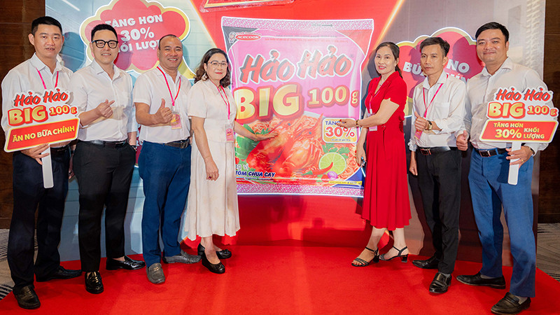Buổi ra mắt mì Hảo Hảo BIG 100g.
