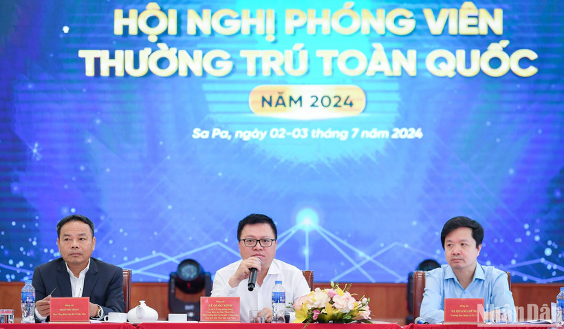 [Ảnh] Hội nghị phóng viên thường trú Báo Nhân Dân toàn quốc