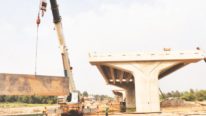 Bình Dương đang đẩy nhanh tiến độ thi công đường vành đai 3 Thành phố Hồ Chí Minh qua tỉnh.