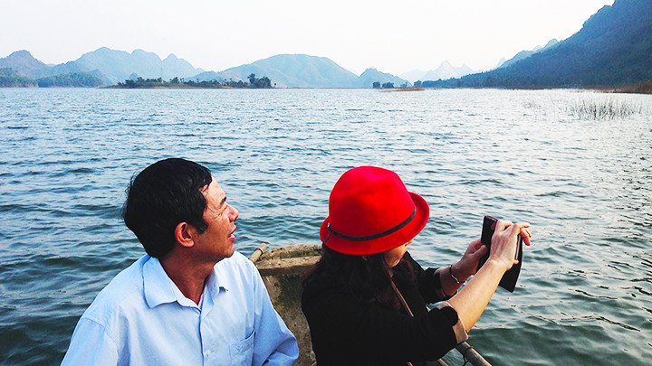 Mênh mang hồ Thác Bà