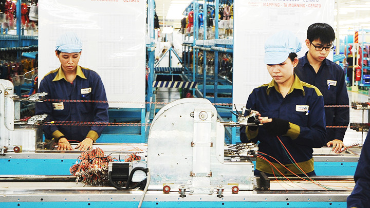 Các doanh nghiệp đang có xu hướng phát triển mô hình sản xuất, kinh doanh tiêu chuẩn ESG. Ảnh: NGUYỄN NAM