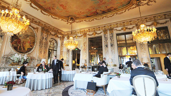 Một nhà hàng đạt ba sao Michelin ở Pháp. Ảnh:GETTY