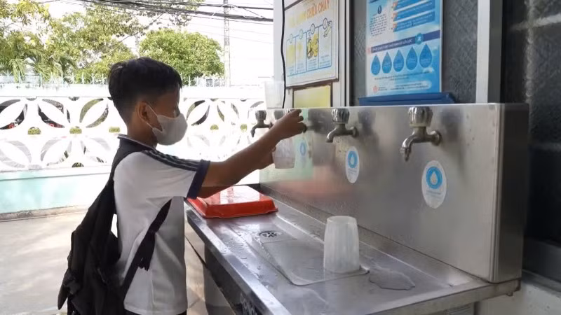 Sẽ có 5.000 học sinh của 6 trường học tại Trà Vinh được hưởng lợi trực tiếp từ dự án.