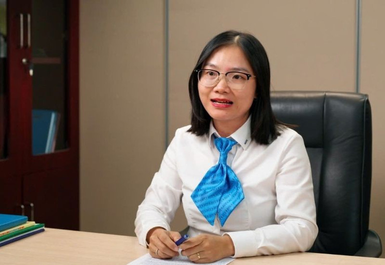 Bà Đoàn Thị Lan Hương, Phó Trưởng phòng An toàn và Kiểm soát chất lượng, Cảng Hàng không quốc tế Nội Bài. z6714359077725-ac3dfe510852fce90a48cd870a281d67.jpg