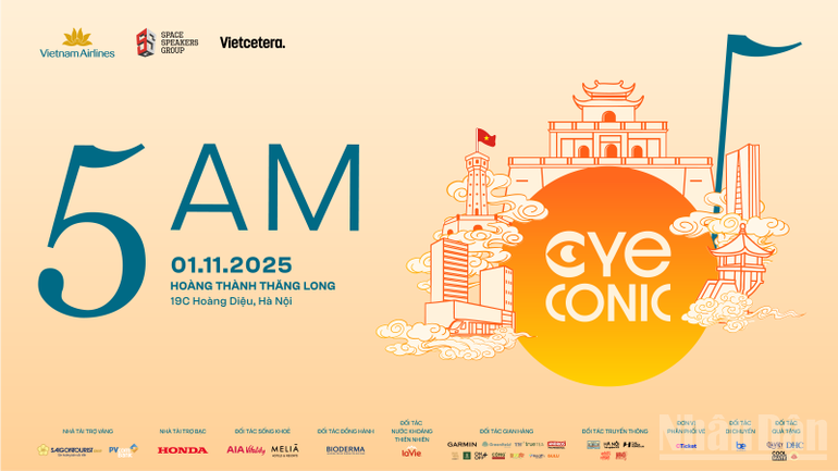 “5AM Eye-Conic Ha Noi” mở ra hành trình “đánh thức giác quan” giữa lòng di sản. ndo_br_5am-eye-conic-ha-noi-mo-ra-hanh-trinh-danh-thuc-giac-quan-giua-long-di-san.png