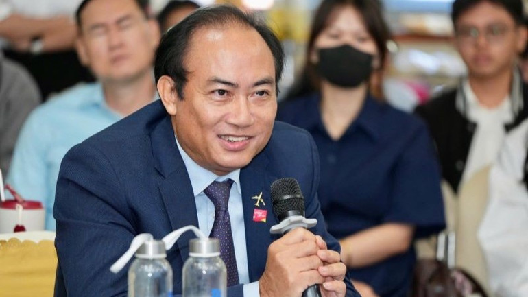 Ông Tô Việt Thắng, Phó Tổng Giám đốc Thường trực Vietjet phát biểu. a3-8807.jpg