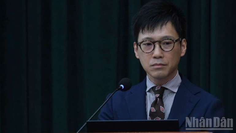 Ông Kosuke Gotoh, đại diện Công ty JFE Steel Việt Nam. ndo_br_gen-h-z7110707328232-69630dfb863d690d1247f7040d8eb2fd-2236.jpg