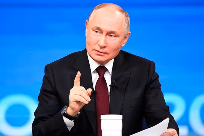 Tổng thống Nga Vladimir Putin. (Ảnh: KREMLIN:RU)