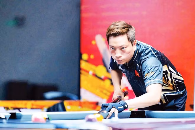 Vận động viên Dương Quốc Hoàng hiện được xếp trong nhóm những cơ thủ hàng đầu thế giới.