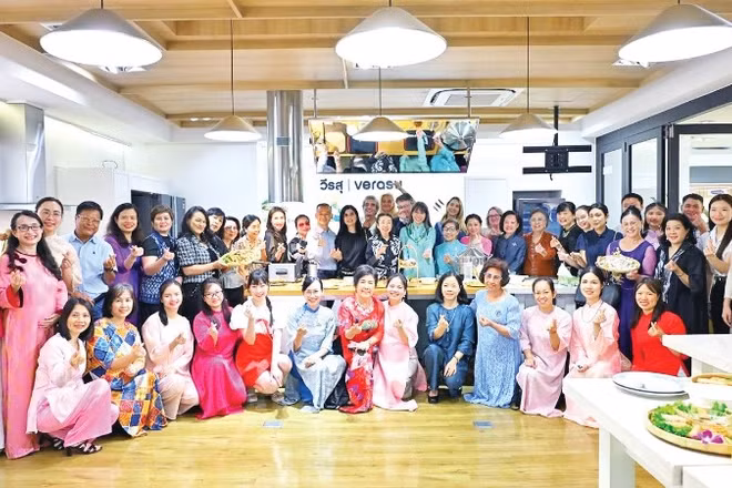 Một hoạt động quảng bá văn hóa Việt Nam tại Thái Lan. (Ảnh: Đại sứ quán Việt Nam tại Thái Lan)