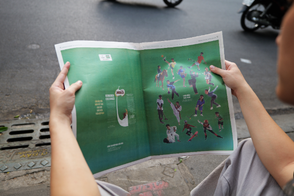 với phiên bản đặc biệt cho mẹ và bé cắt ra, tạo hộp MILO của riêng mình.