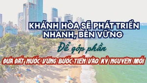 Khánh Hòa sẽ phát triển nhanh, bền vững để góp phần đưa đất nước vững bước tiến vào kỷ nguyên mới