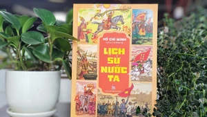 Cuốn sách “Lịch sử nước ta” của Chủ tịch Hồ Chí Minh. (Ảnh: Nhà xuất bản Kim Đồng)