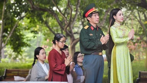 Cảnh trong MV "Còn mãi với non sông". (Ảnh: NVCC)