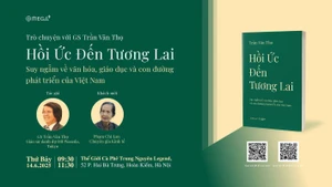 Sự kiện trò chuyện với Giáo sư Trần Văn Thọ. (Ảnh: Omega Plus Books)