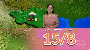 [Video] Dự báo thời tiết ngày 15/8/2025: Nhiệt giảm do mưa dông ở Bắc Bộ và Trung Bộ