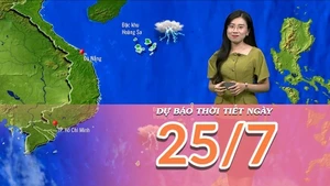 [Video] Dự báo thời tiết ngày 25/7/2025: Mưa lớn tại Bắc Bộ và Bắc Trung Bộ 