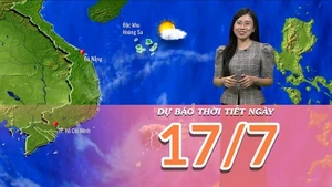 [Video] Dự báo thời tiết ngày 17/7/2025: Nắng nóng ở Trung Bộ gia tăng