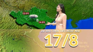 [Video] Dự báo thời tiết đêm nay và ngày mai 17/8/2025: Mưa dông tiếp diễn ở cả 3 miền 