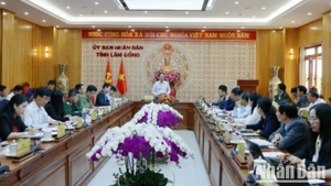 Quang cảnh hội nghị.