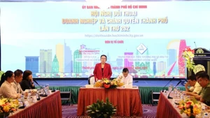 Lãnh đạo ITPC và Sở Du lịch Thành phố Hồ Chí Minh chủ trì buổi đối thoại.