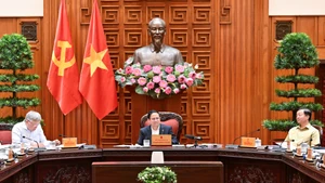 Thủ tướng Phạm Minh Chính chủ trì cuộc họp.