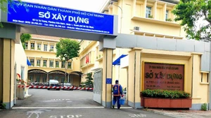 Trụ sở chính hiện nay của Sở Xây dựng Thành phố Hồ Chí Minh khi chưa sáp nhập. (Ảnh: MINH QUÂN)