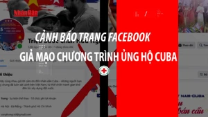 Cảnh báo trang Facebook giả mạo chương trình ủng hộ Cuba.