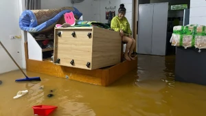 Mưa lớn gây ngập úng cục bộ nhiều nơi ở Lai Châu.