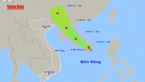 [Video] Áp thấp nhiệt đới gây mưa lớn diện rộng