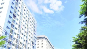 Khu chung cư nhà ở xã hội khu công nghiệp Hòa Khánh, phường Liên Chiểu, thành phố Đà Nẵng.