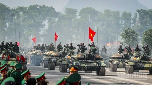 [Ảnh] Mãn nhãn với dàn khí tài hiện đại tại buổi tổng hợp luyện cho Lễ diễu binh, diễu hành sự kiện A80