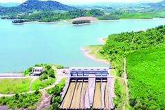 Công trình thủy lợi giữ vai trò cung cấp nước thô cho nhà máy nước sạch tại Nghệ An.