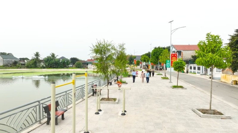 Chương trình xây dựng nông thôn mới ở Thanh Hóa đạt nhiều kết quả ấn tượng.