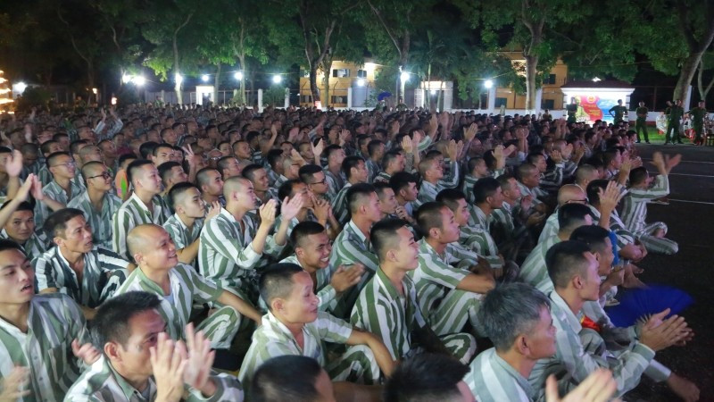 Hơn 1.000 phạm nhân đang chấp hành án tại Trại giam Thanh Phong.