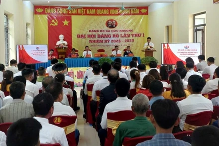 Đại hội Đảng bộ xã Hữu Khuông xác định đột phá trong phát triển nguồn nhân lực.