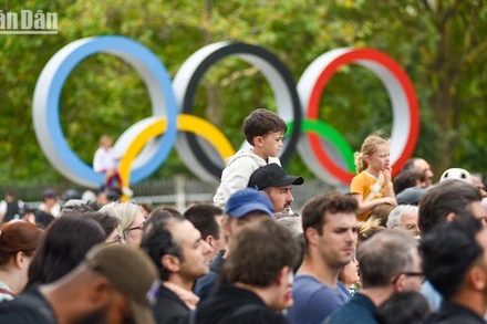 Tất cả các công trình phục vụ Thế vận hội Olympic và Paralympic Paris 2024 ở Pháp, dù xây mới hay được cải tạo, đều được thiết kế với khả năng tiếp cận phổ quát, hướng tới một thành phố hòa nhập hơn cho tất cả mọi người. (Ảnh: MINH DUY)