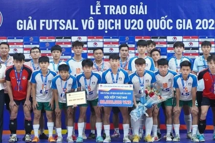 Đội U20 Thái Sơn Nam với hành vi tiêu cực "đá phản lưới nhà" vẫn vào tới chung kết và đoạt ngôi á quân giải vô địch U20 quốc gia. (Ảnh VFF)