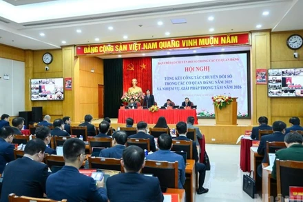 Quang cảnh hội nghị. (Ảnh: DUY LINH)