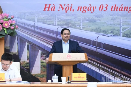 Thủ tướng Phạm Minh Chính chủ trì và phát biểu chỉ đạo tại phiên họp.
