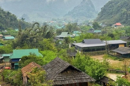 Một góc Điểm du lịch cộng đồng Mường Lống, xã Mường Lống, tỉnh Nghệ An.