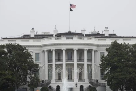 Nhà Trắng ở Washington, DC, Mỹ. (Ảnh: THX/TTXVN)